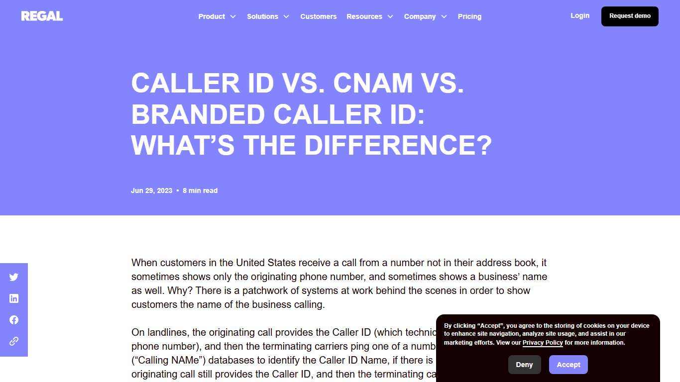 Caller ID vs. CNAM vs. Branded Caller ID: What’s the Difference?