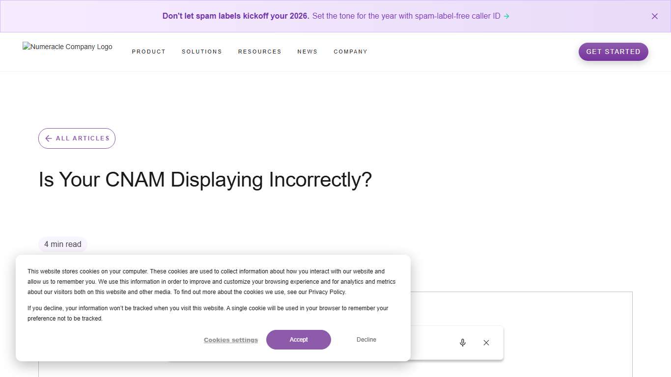 Fix Incorrect Caller ID Name